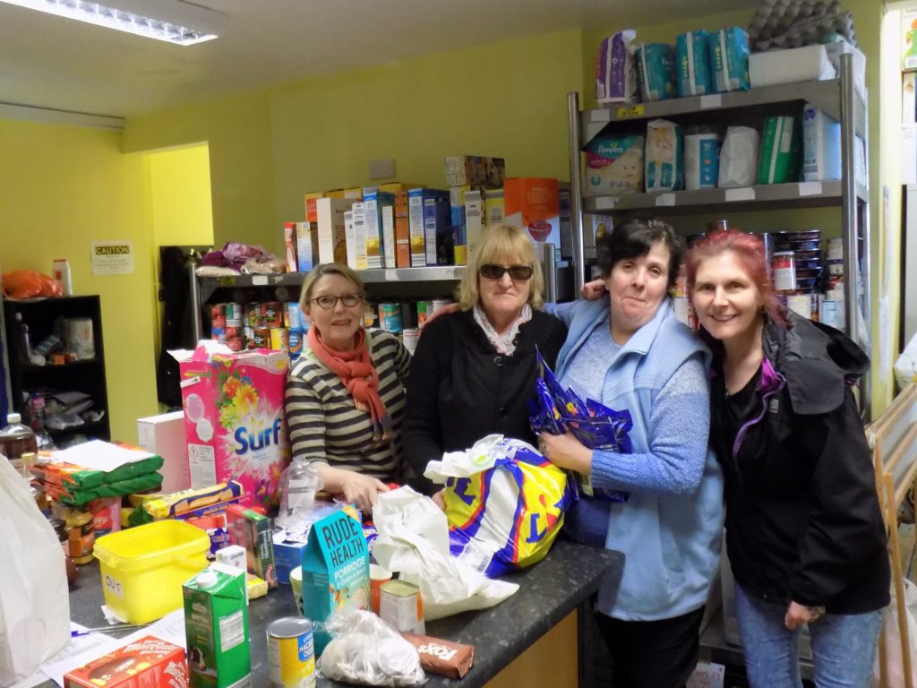 A busy Monday at Plymouth Foodbank Plymouth Foodbank